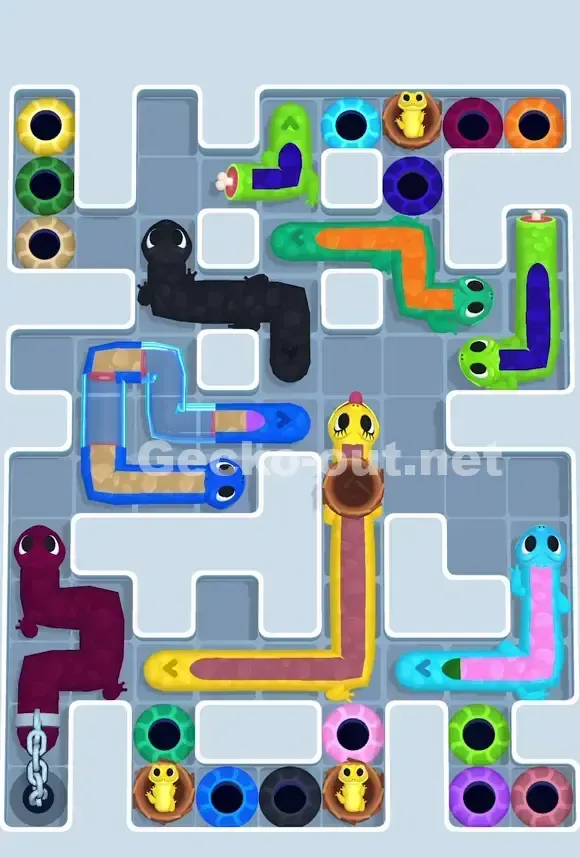 Gecko Out Level 883 Solution 1