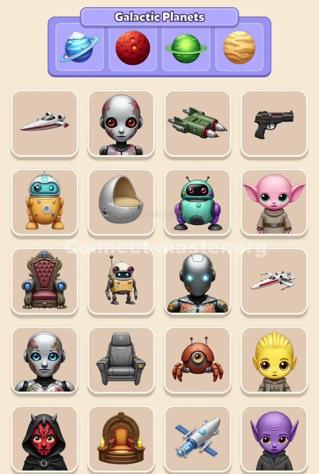 Connect Master Level 67 Solution 2