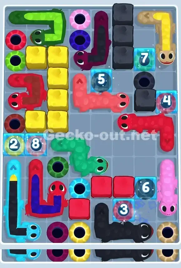 Gecko Out Level 815 Solution 1