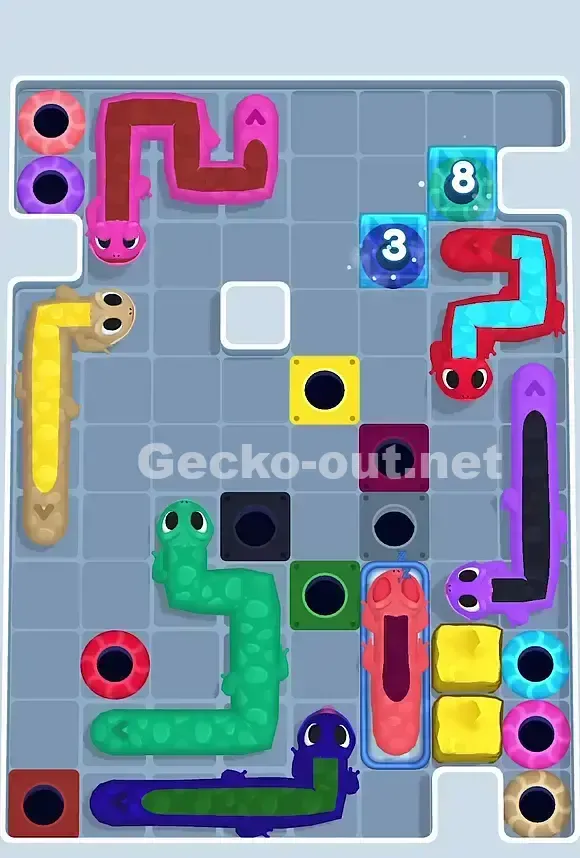Gecko Out Level 845 Solution 2