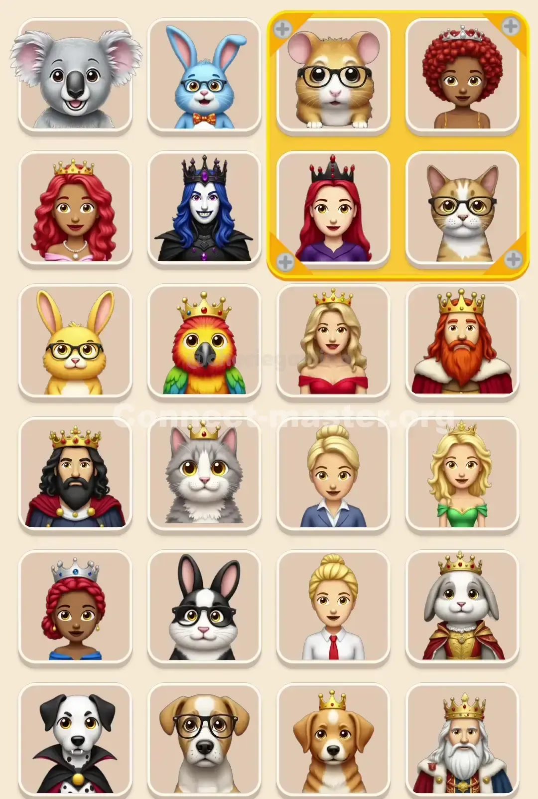 Connect Master Level 103 Solution 1