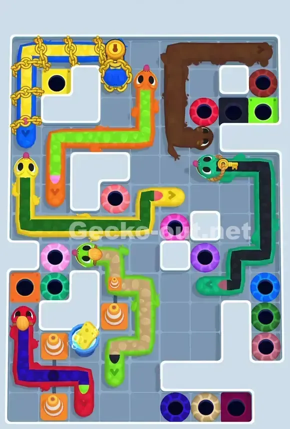 Gecko Out Level 715 Screenshot