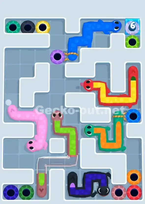 Gecko Out Level 890 Solution 2