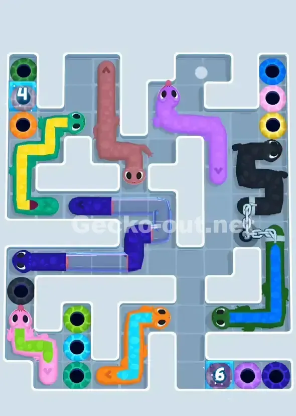 Gecko Out Level 866 Solution 1