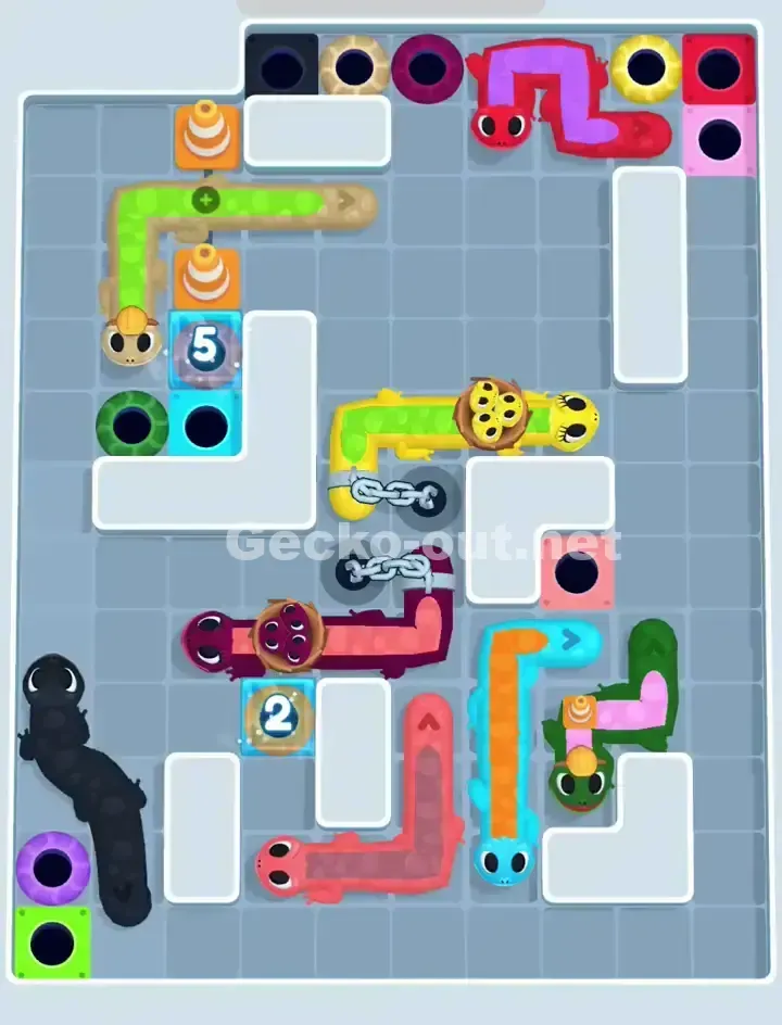 Gecko Out Level 1095 Solution 1