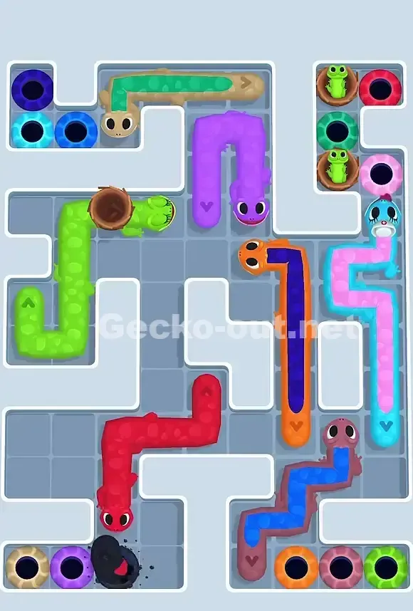 Gecko Out Level 742 Solution 2