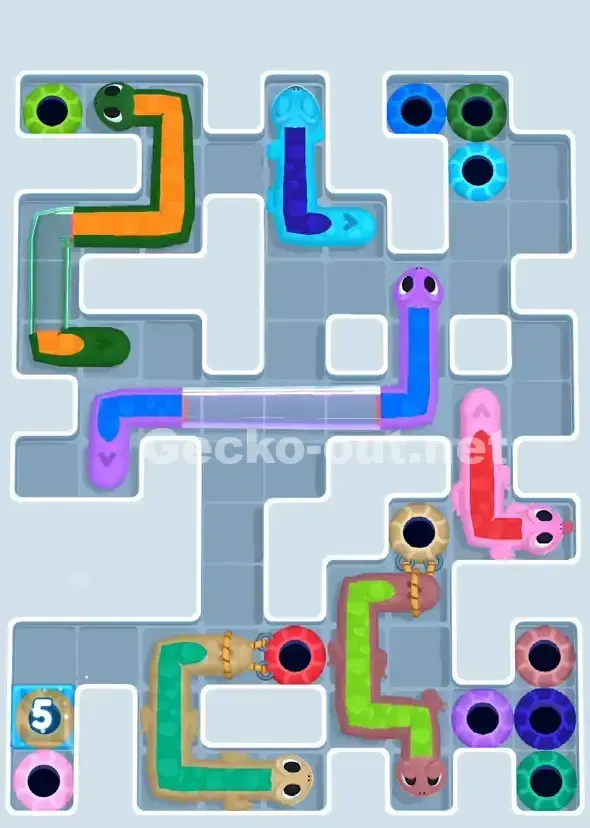 Gecko Out Level 891 Solution 2