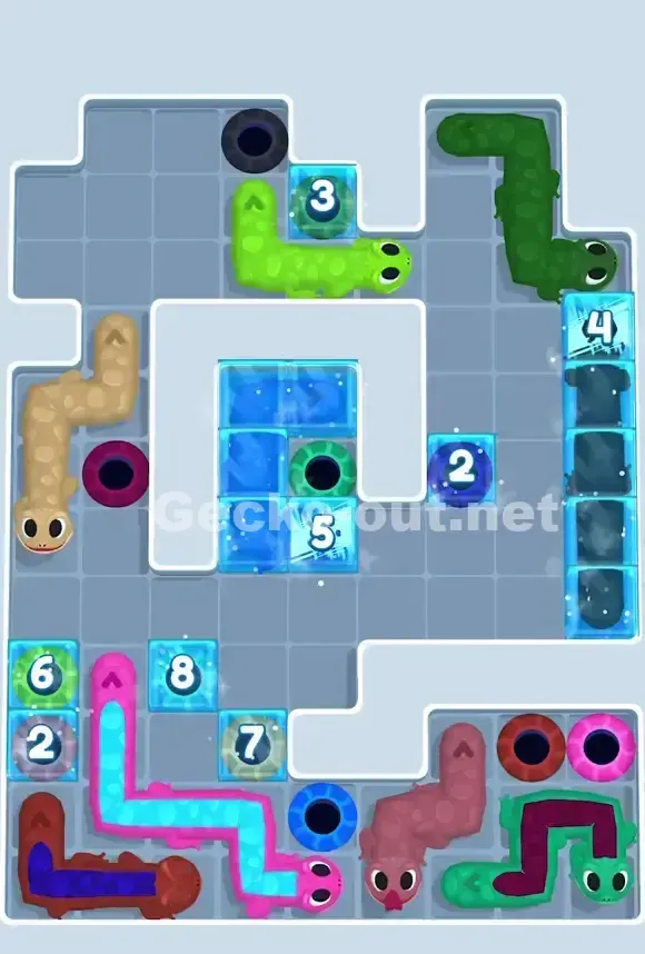Gecko Out Level 824 Solution 1