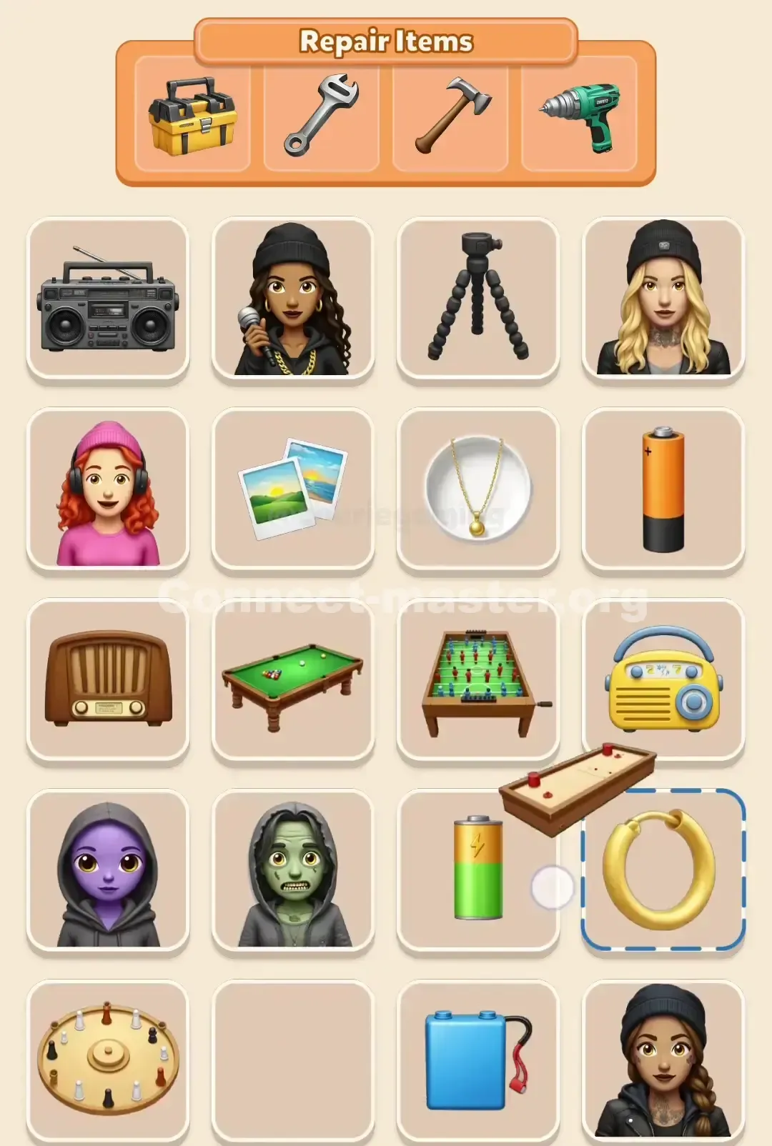 Connect Master Level 132 Solution 2