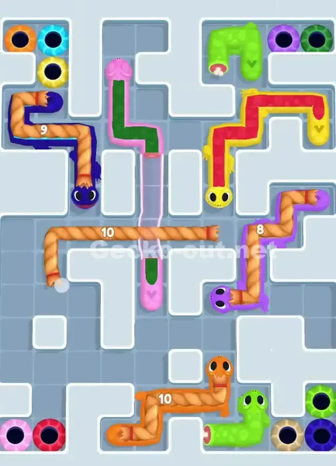 Gecko Out Level 1021 Solution 1