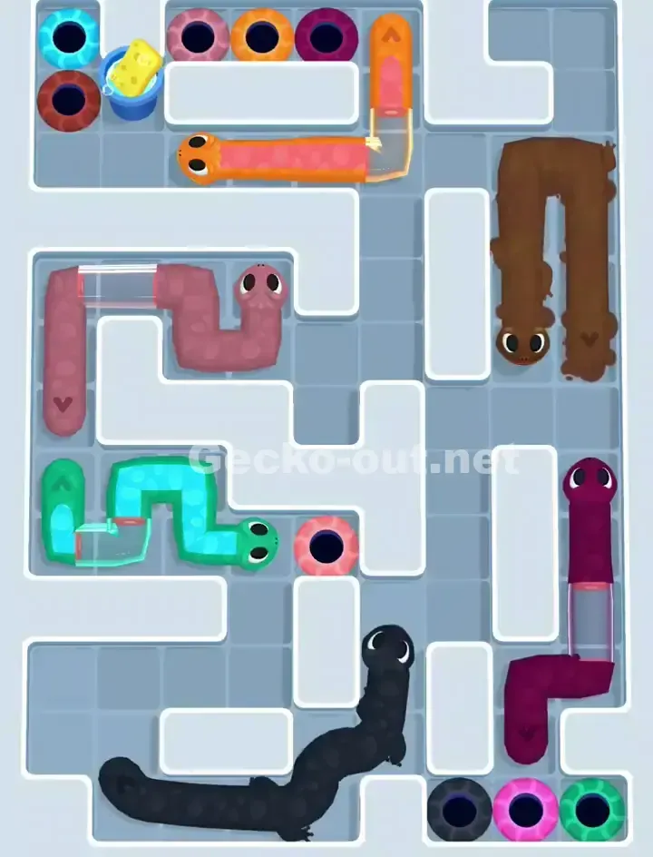 Gecko Out Level 1030 Solution 2