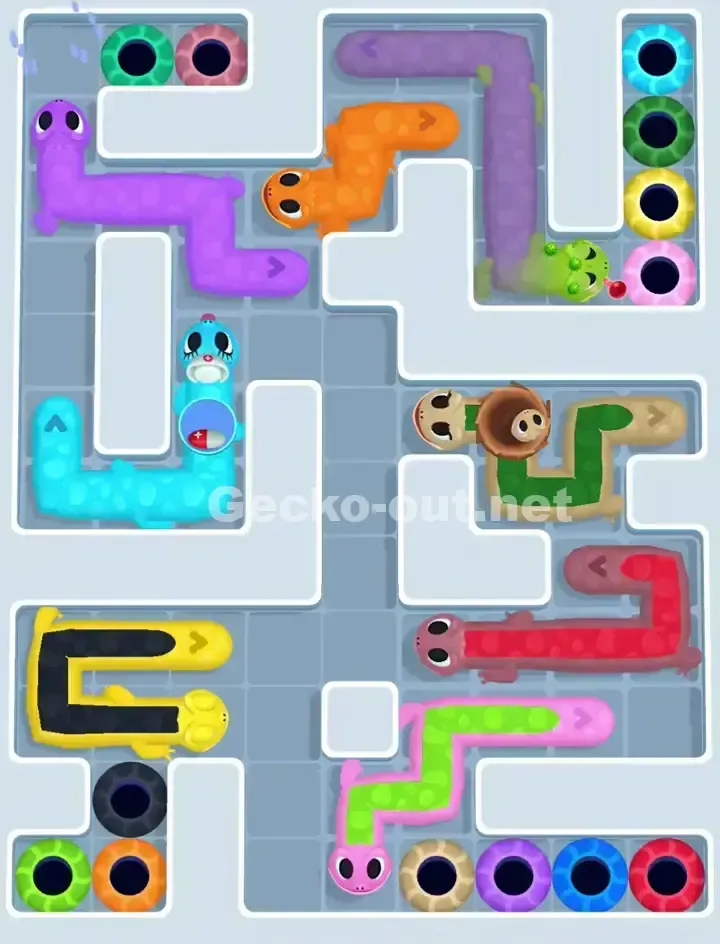 Gecko Out Level 1111 Solution 1