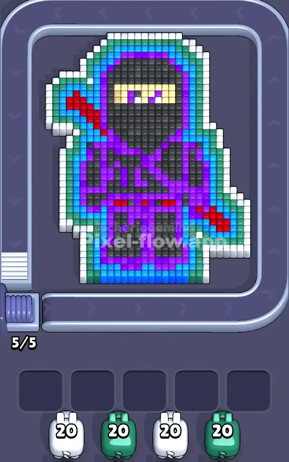 Pixel Flow Level 176 Solution (Wrong Level? Fix Here) 📸