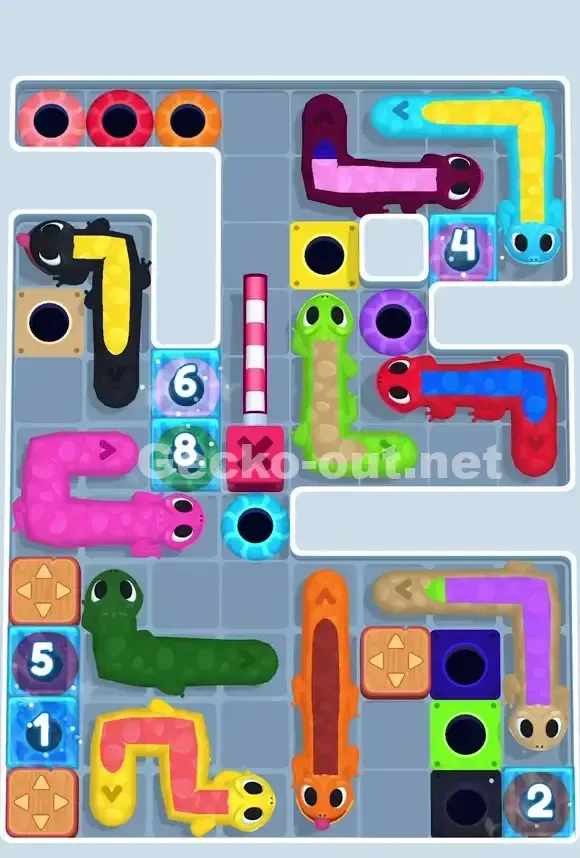 Gecko Out Level 827 Solution 1
