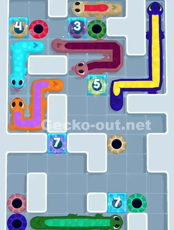 Gecko Out Level 987 Solution 2