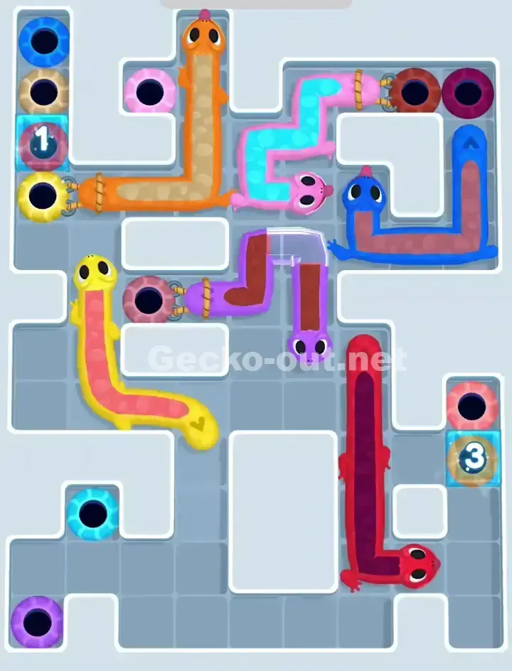 Gecko Out Level 1153 Solution 2
