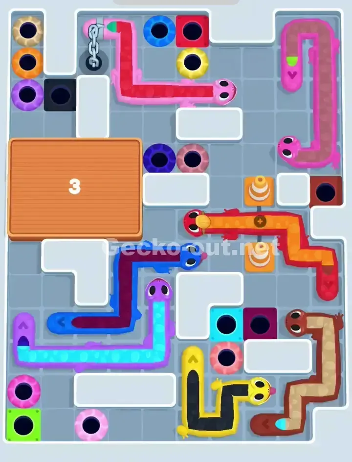 Gecko Out Level 1101 Solution 1