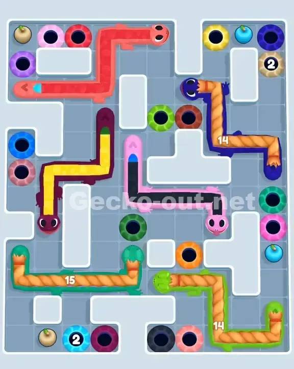Gecko Out Level 1147 Screenshot