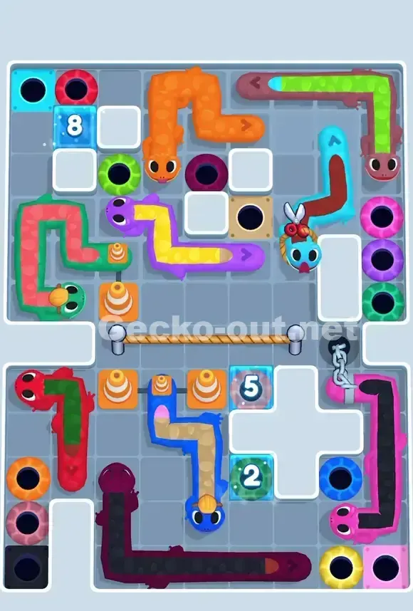 Gecko Out Level 685 Solution 1