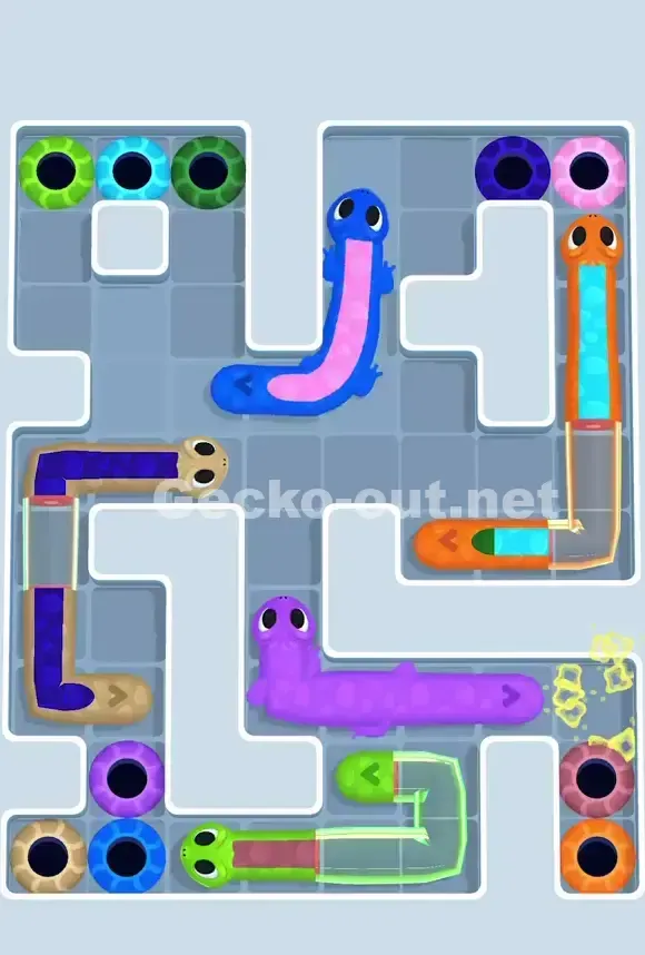 Gecko Out Level 865 Solution 1