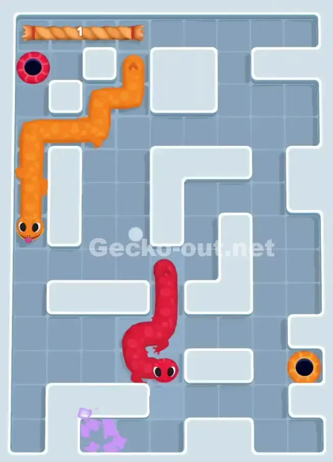 Gecko Out Level 1054 Solution 3