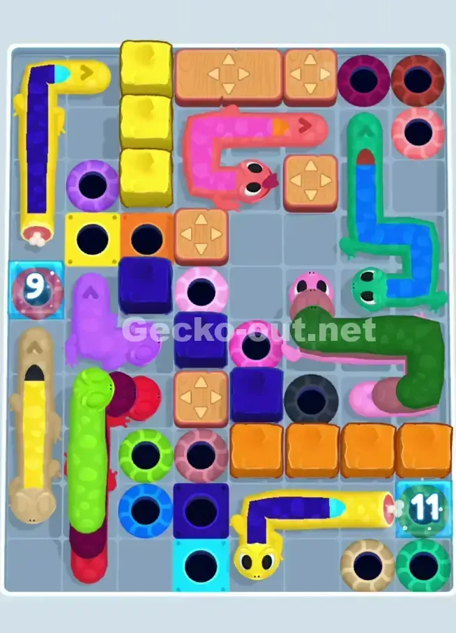 Gecko Out Level 1091 Screenshot