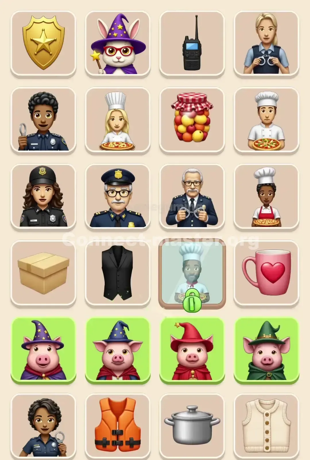 Connect Master Level 190 Solution 2