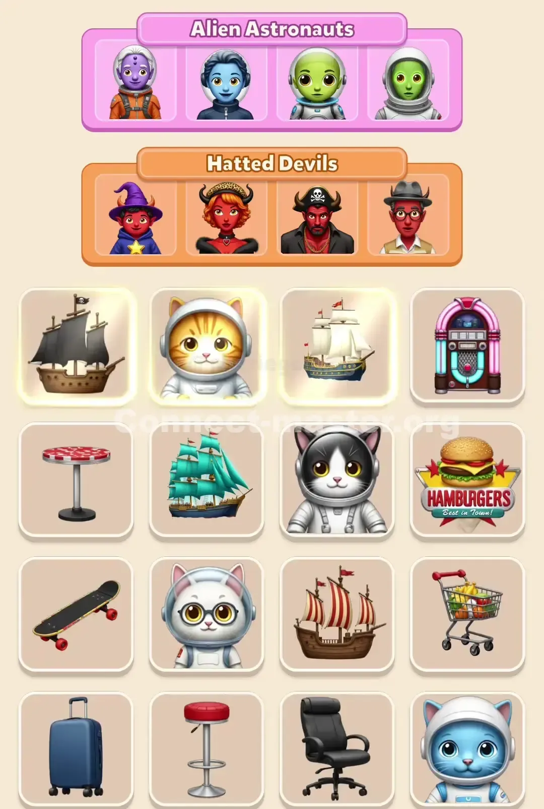 Connect Master Level 163 Solution 3