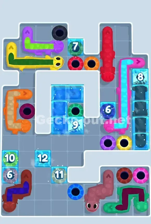 Gecko Out Level 824 Screenshot