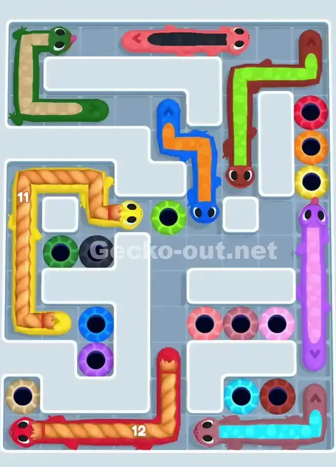 Gecko Out Level 1048 Screenshot