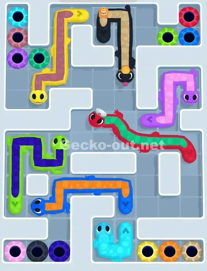 Gecko Out Level 1106 Solution 1