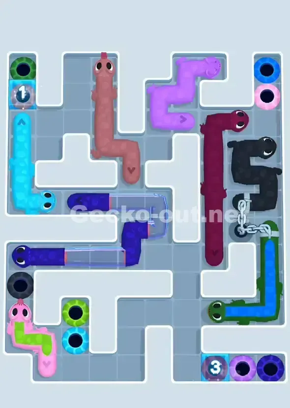 Gecko Out Level 866 Solution 2