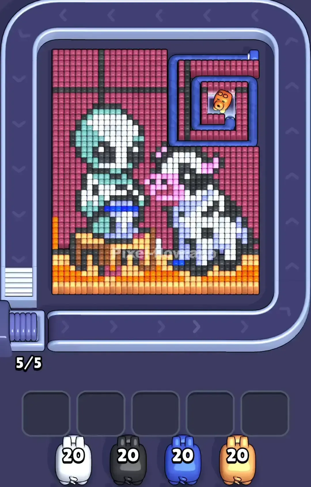 Pixel Flow Level 1074 Solution (Wrong Level? Fix Here) 📸