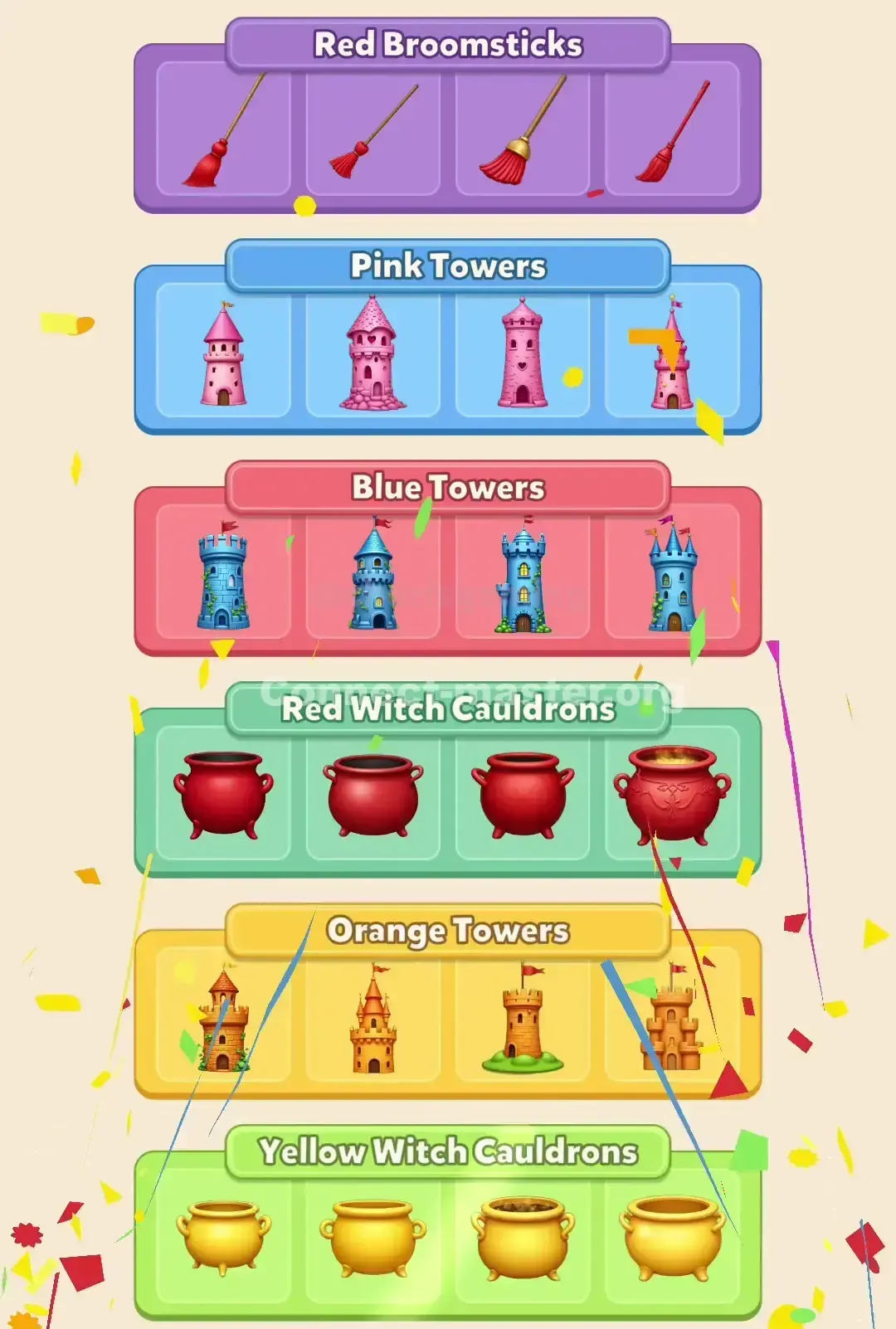 Connect Master Level 729 Solution Walkthrough & Answer