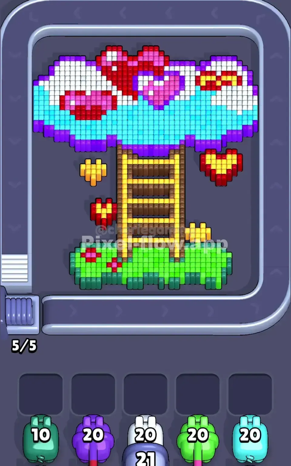 Pixel Flow Level 199 Solution (Wrong Level? Fix Here) 📸