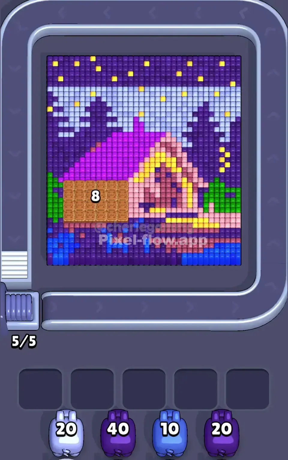 Pixel Flow Level 757 Solution (Wrong Level? Fix Here) 📸