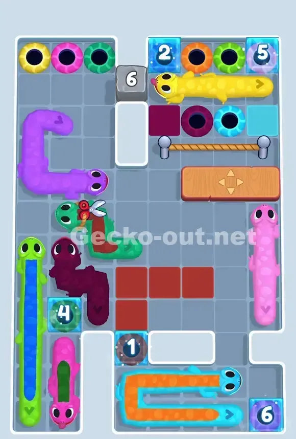 Gecko Out Level 808 Solution 2