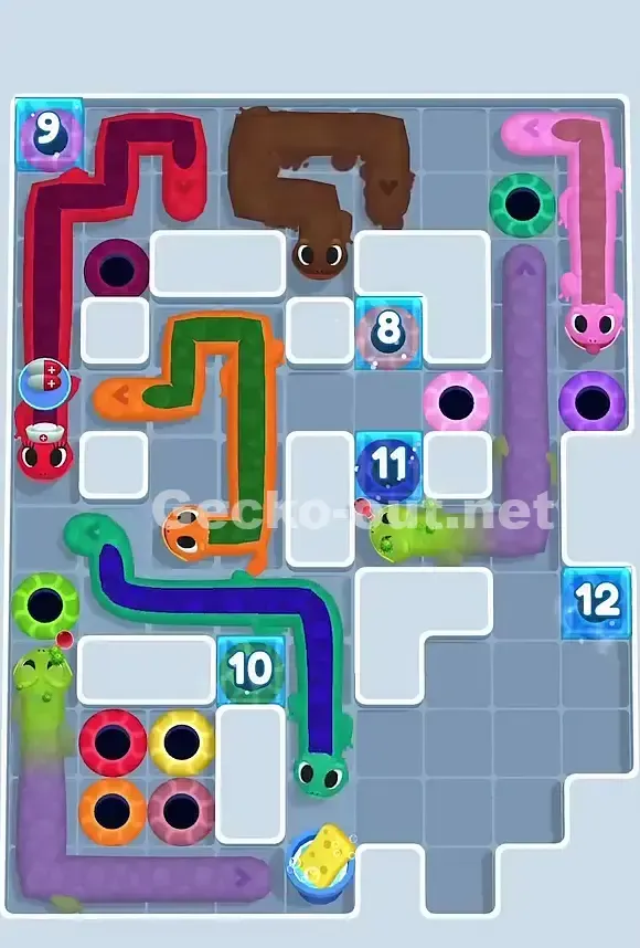 Gecko Out Level 787 Screenshot