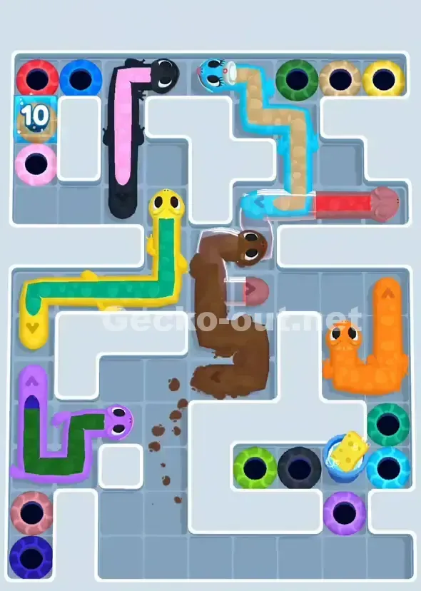 Gecko Out Level 889 Solution 1