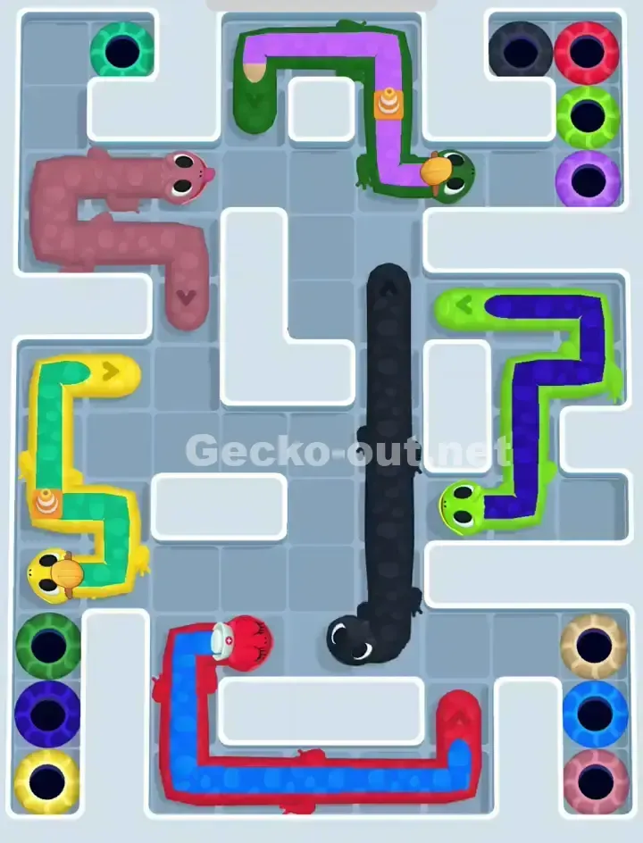 Gecko Out Level 1110 Solution 2
