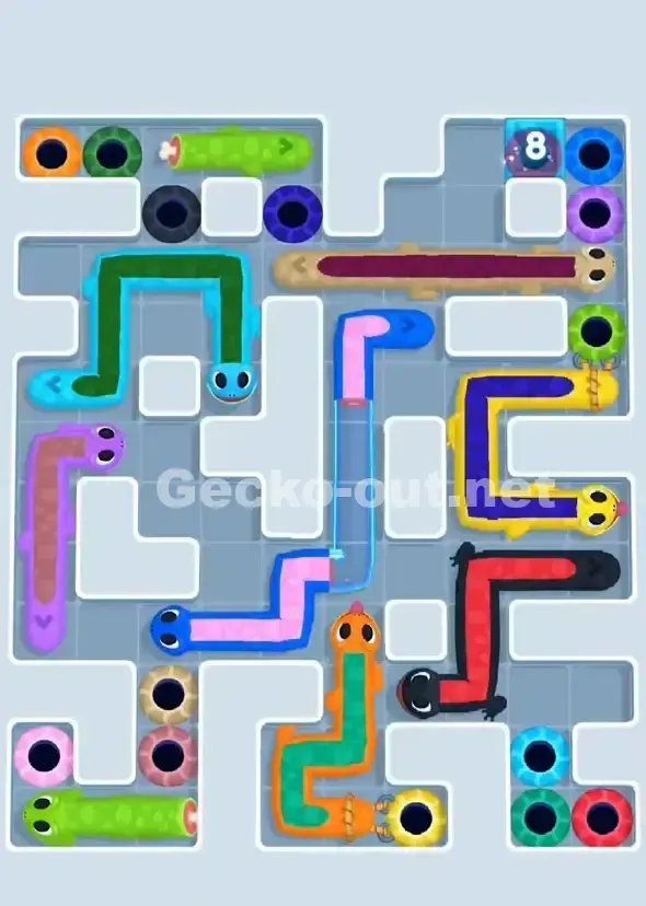 Gecko Out Level 887 Screenshot