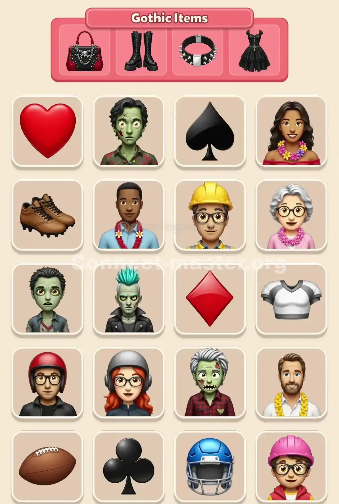 Connect Master Level 187 Solution 3