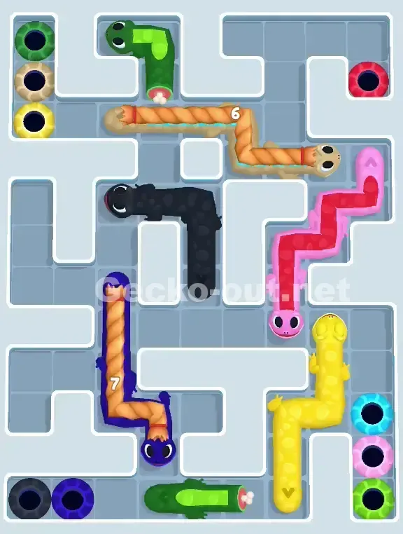 Gecko Out Level 1010 Solution 2