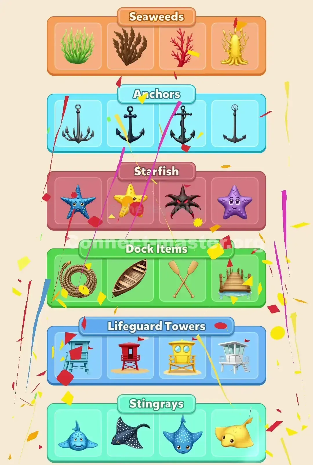 Connect Master Level 206 Screenshot