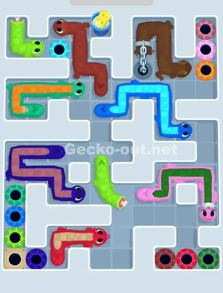 Gecko Out Level 1123 Solution 2