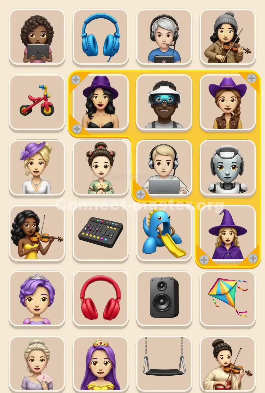 Connect Master Level 53 Solution 1