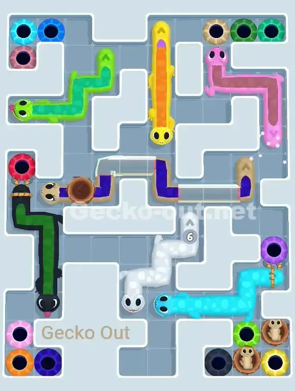 Gecko Out Level 965 Screenshot