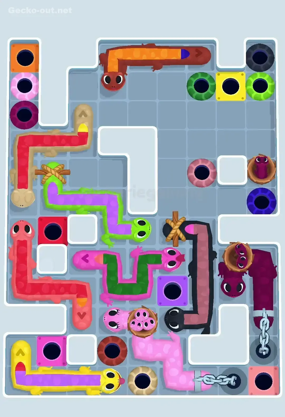 Gecko Out Level 636 Solution 2