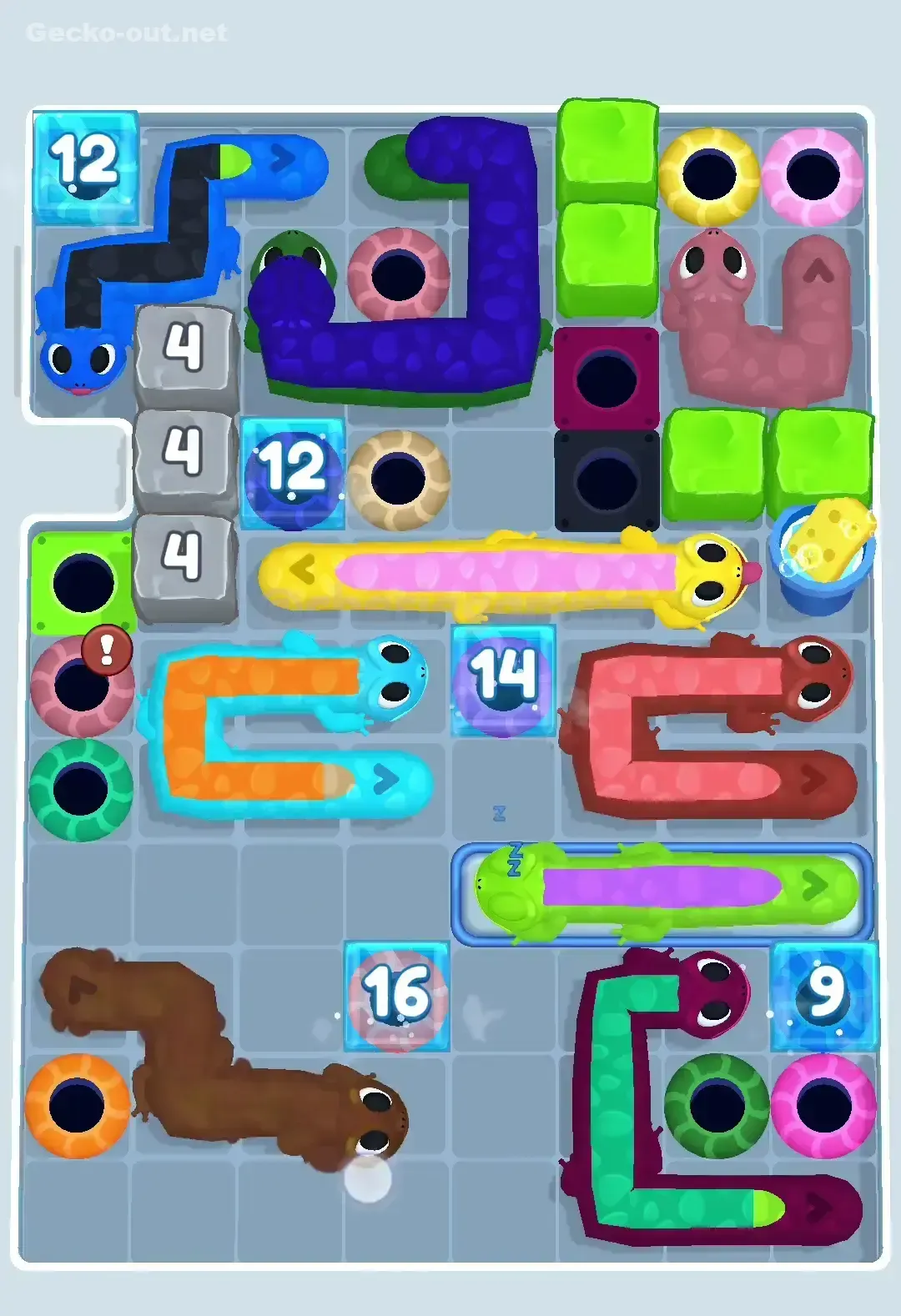 Gecko Out Level 331 Solution 2