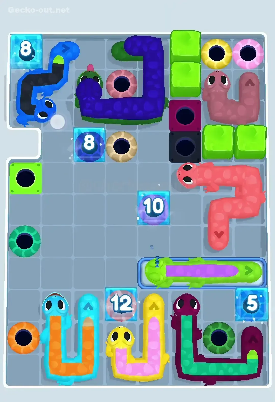 Gecko Out Level 331 Solution 3